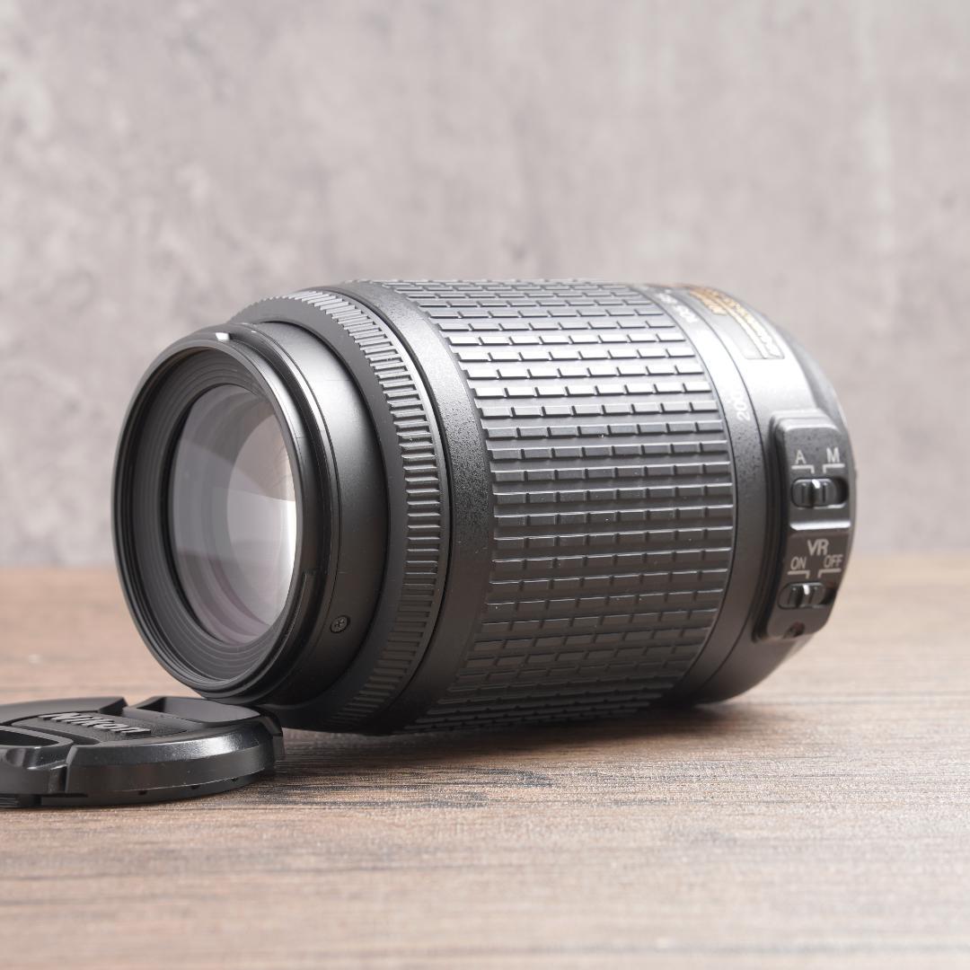 初心者に✨Nikon AF-S VR Nikkor 55-200mm　887-2