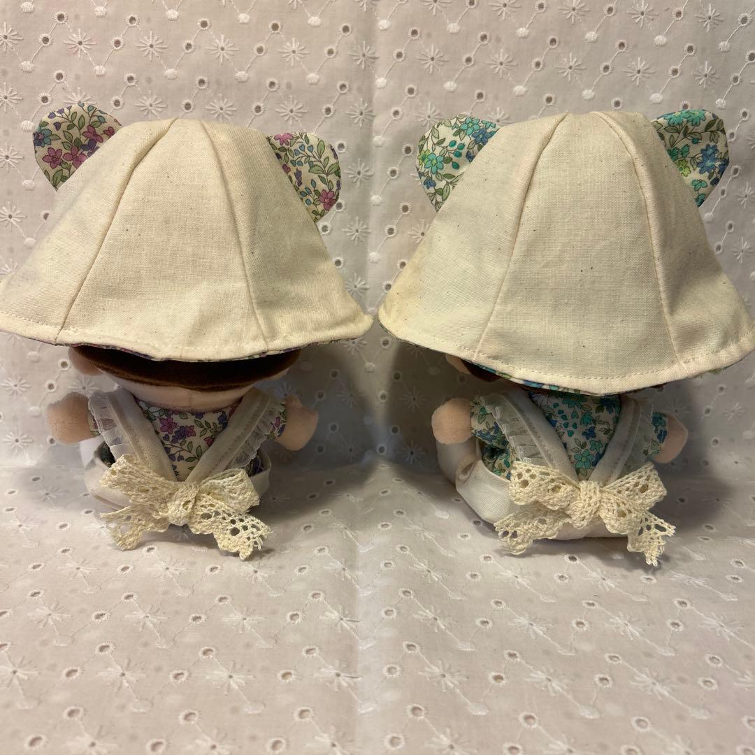 くまみみつき花柄コーデセット オーダーページ 関西ちびぬい はぴぬい