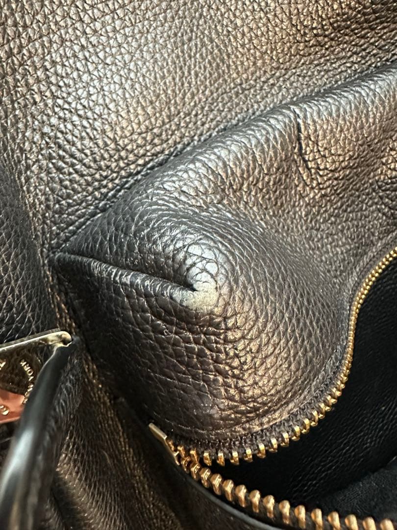 COACH ブラックレザー リュックの通販はau PAY マーケット - 輸入雑貨