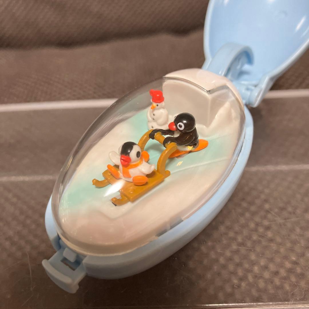 激レア：レトロ】ポケットクリッター ピングー キーホルダー そり遊び