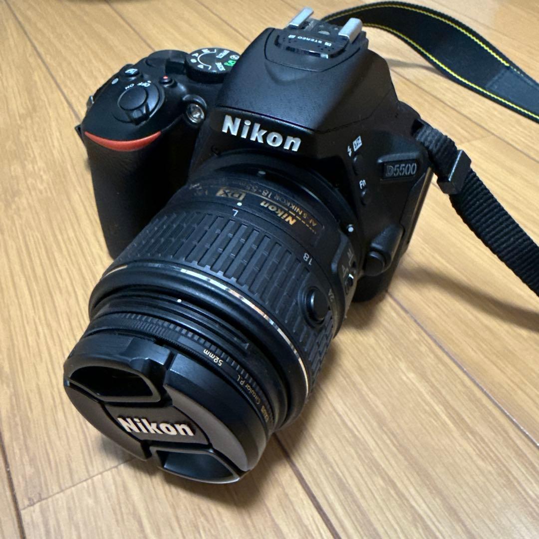 【中古】Nikon D5500 ダブルズームキット ブラック