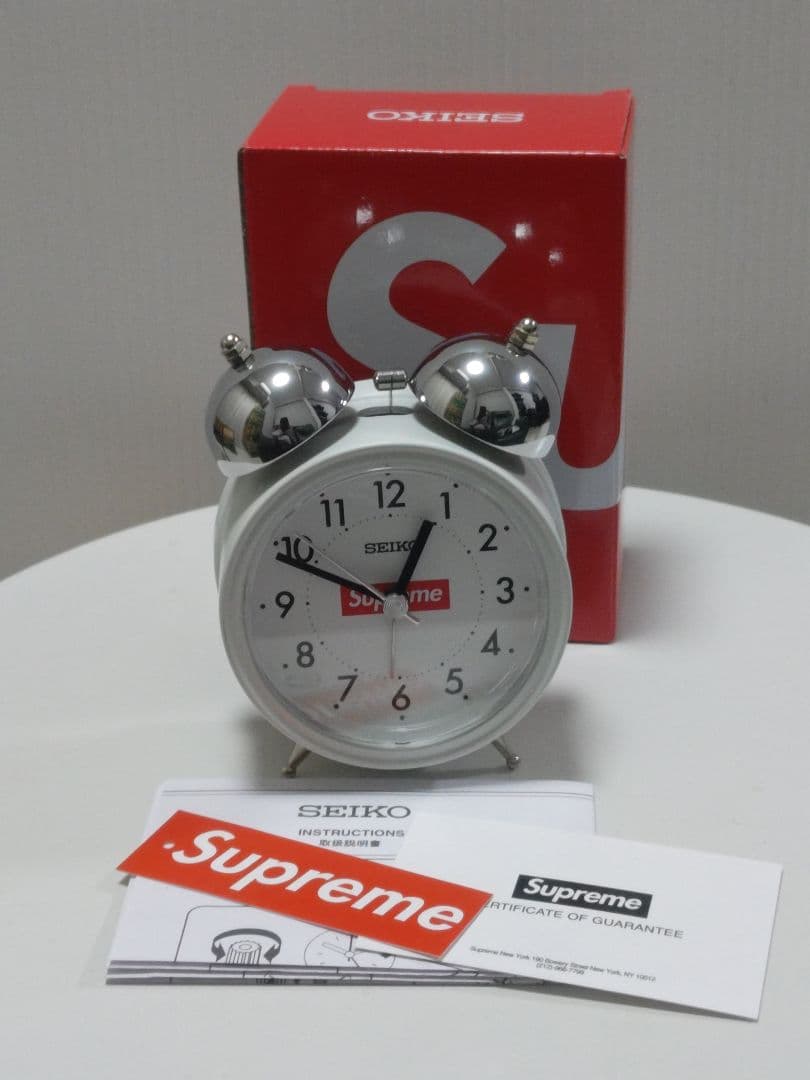 Supreme Seiko Alarm Clock シュプリーム 置き時計