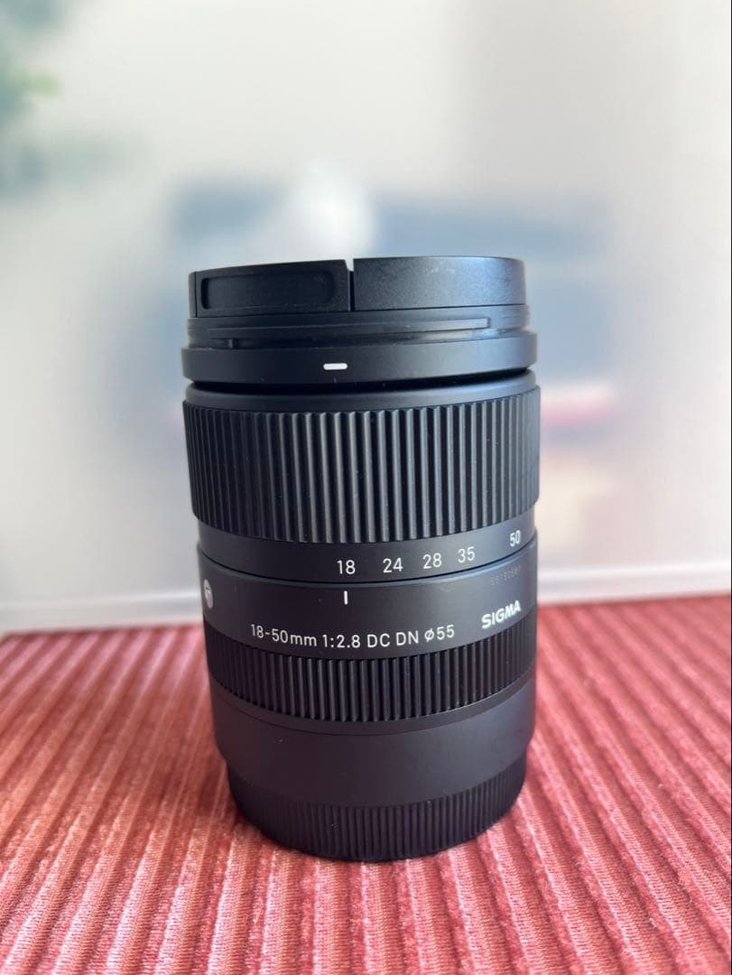 【eマウント】SIGMA 18-50mm F2.8 DC DN 保護フィルター付