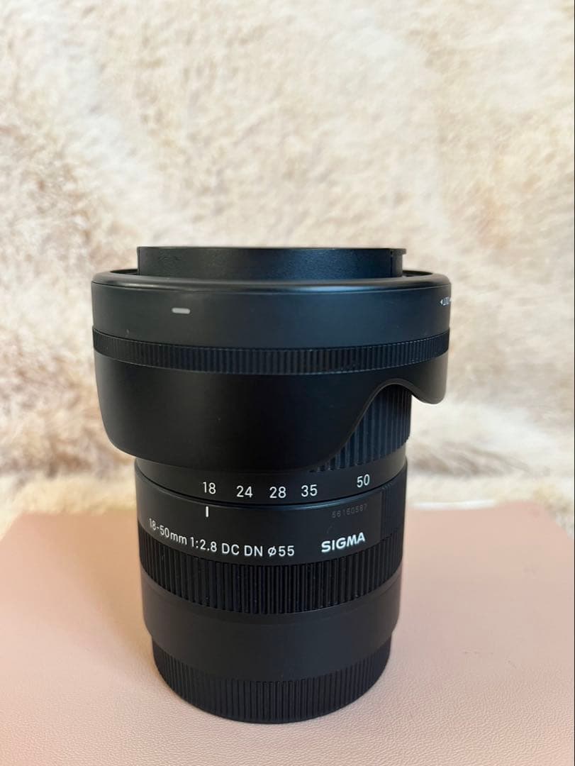 【eマウント】SIGMA 18-50mm F2.8 DC DN 保護フィルター付