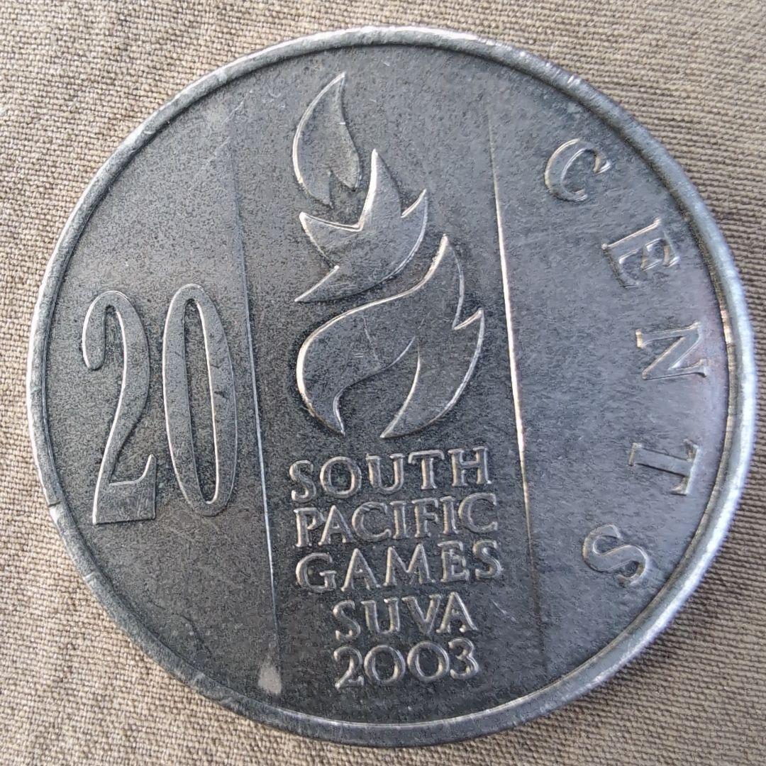 2003年 フィジー20セント 硬貨 - メルカリ