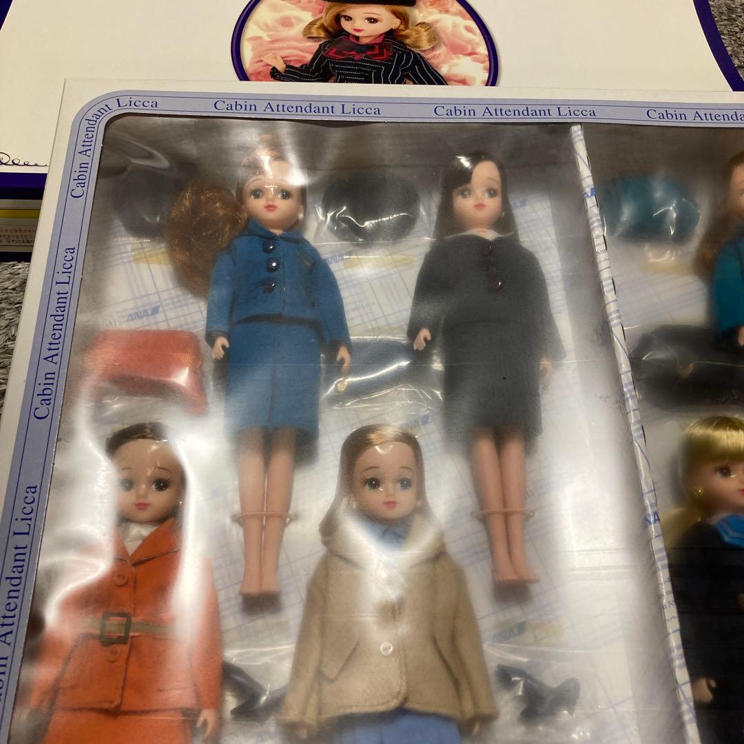 ANA 50周年記念キャビン・アテンダント リカちゃん＋オリジナルプチ