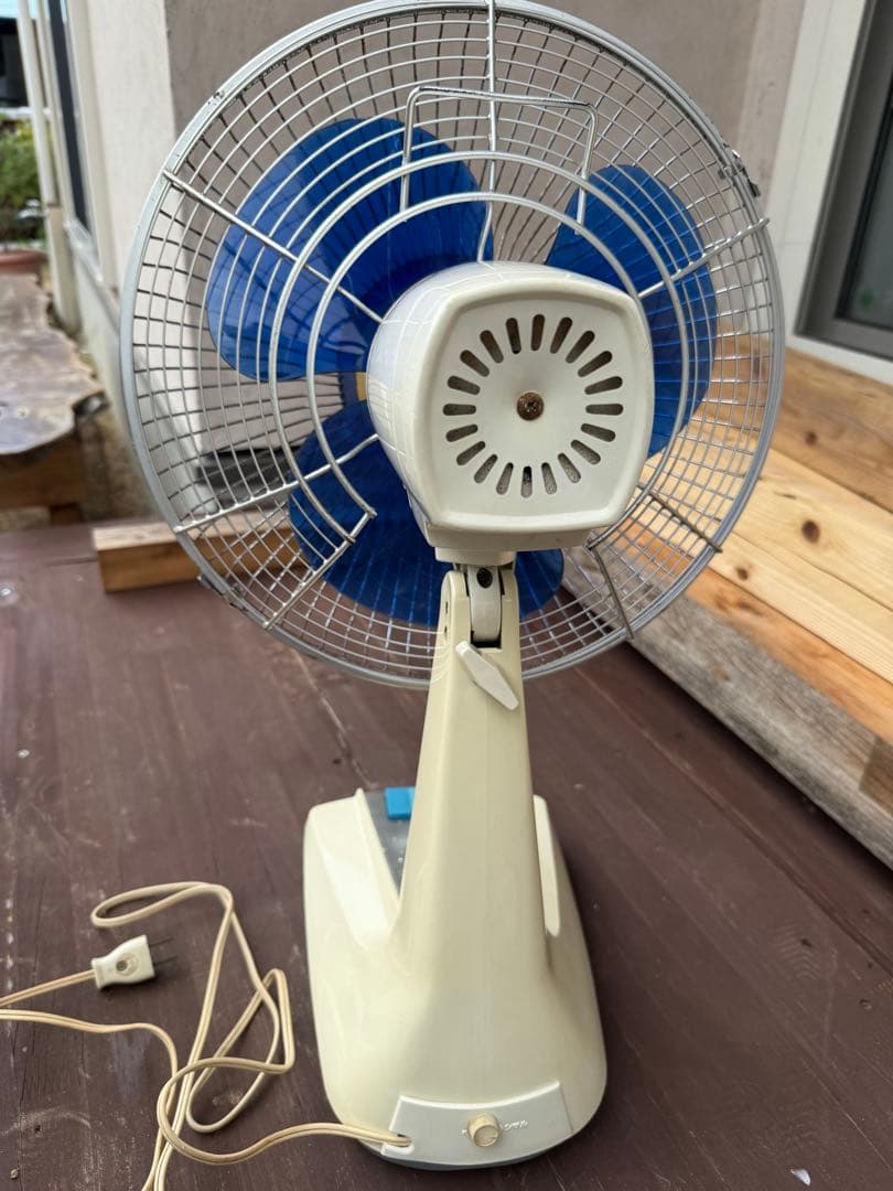 扇風機 F-30FZ 昭和　ナショナル　レトロポップ　アンティーク