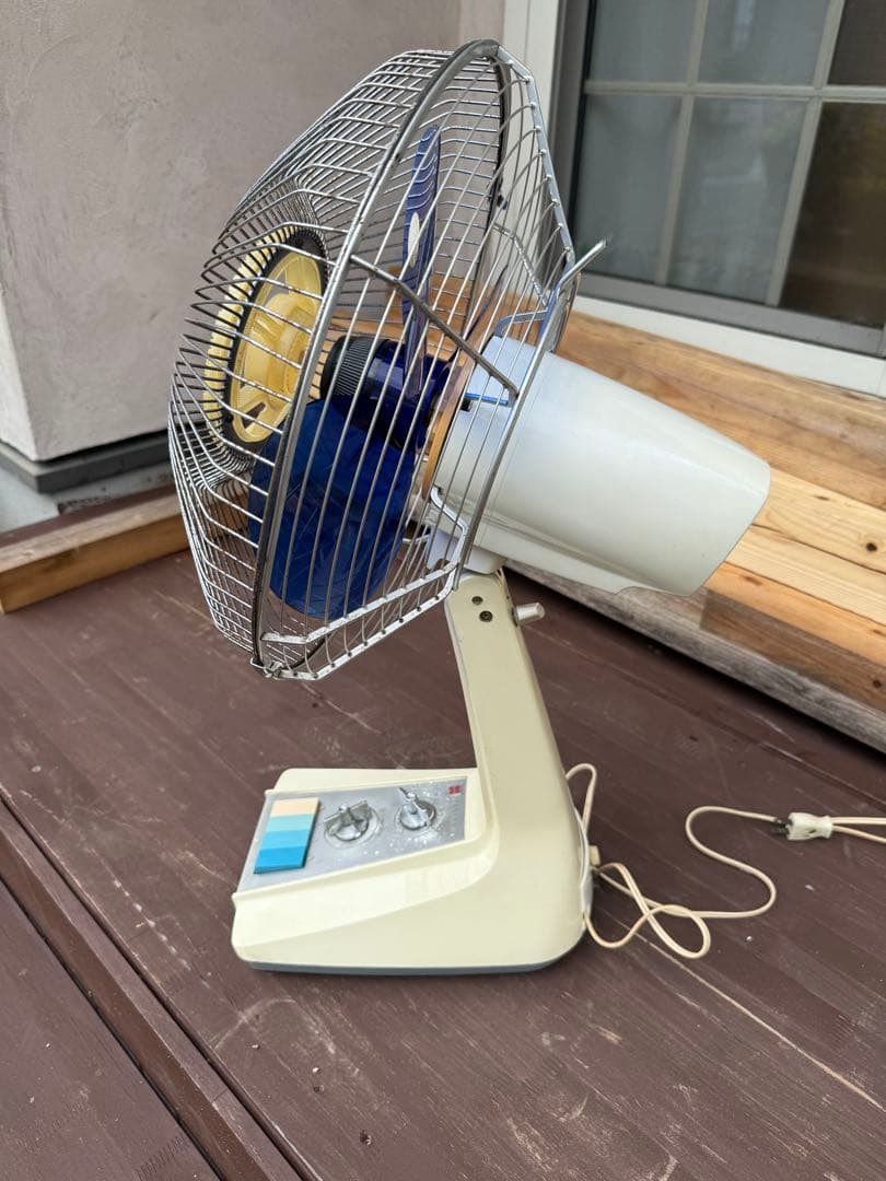 扇風機 F-30FZ 昭和　ナショナル　レトロポップ　アンティーク