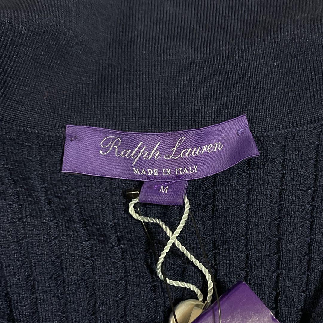 極美品○ ラルフローレン パープルレーベル ニット カットソー ウール