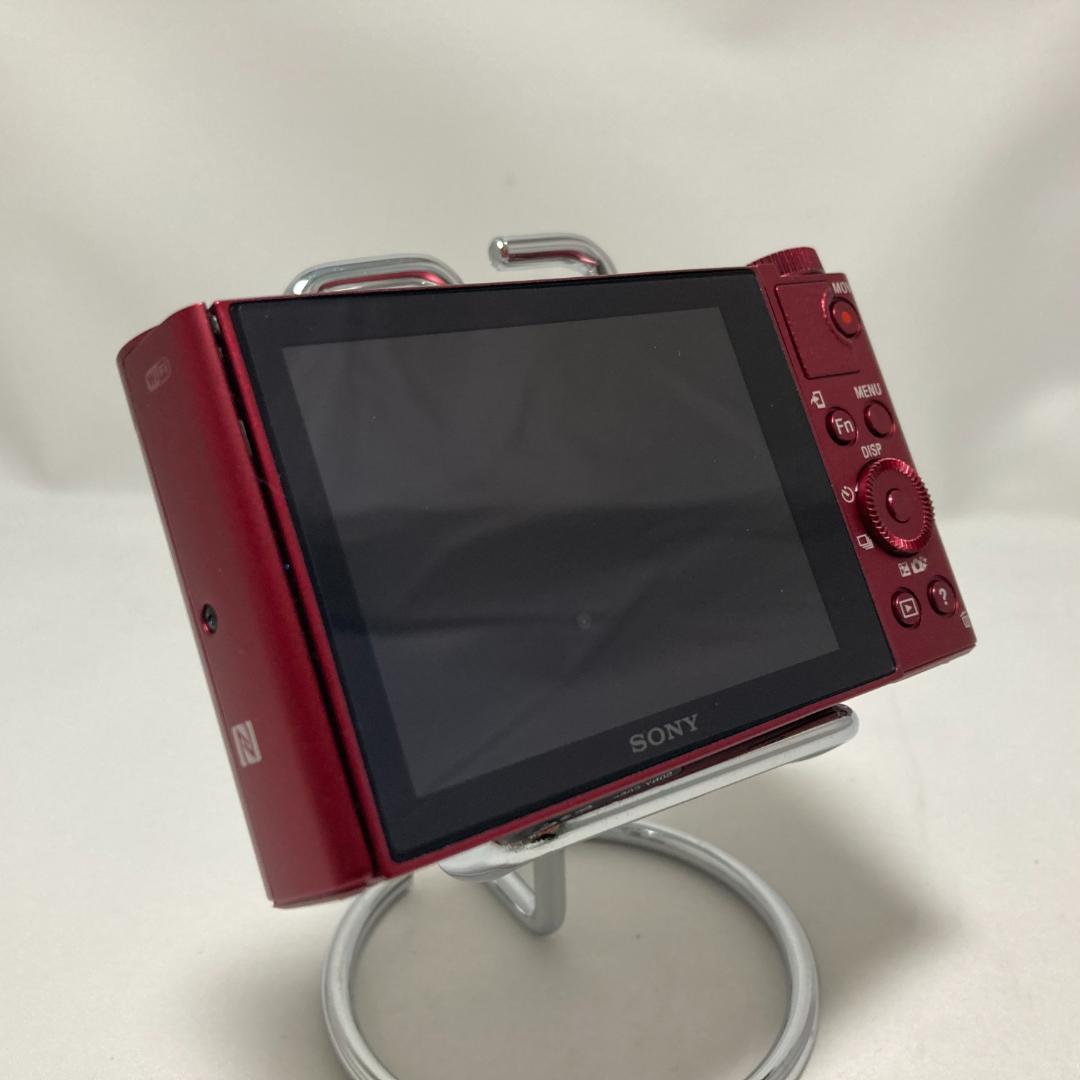 SONY Cyber-shot DSC-WX500 レッド デジカメ カバー付き