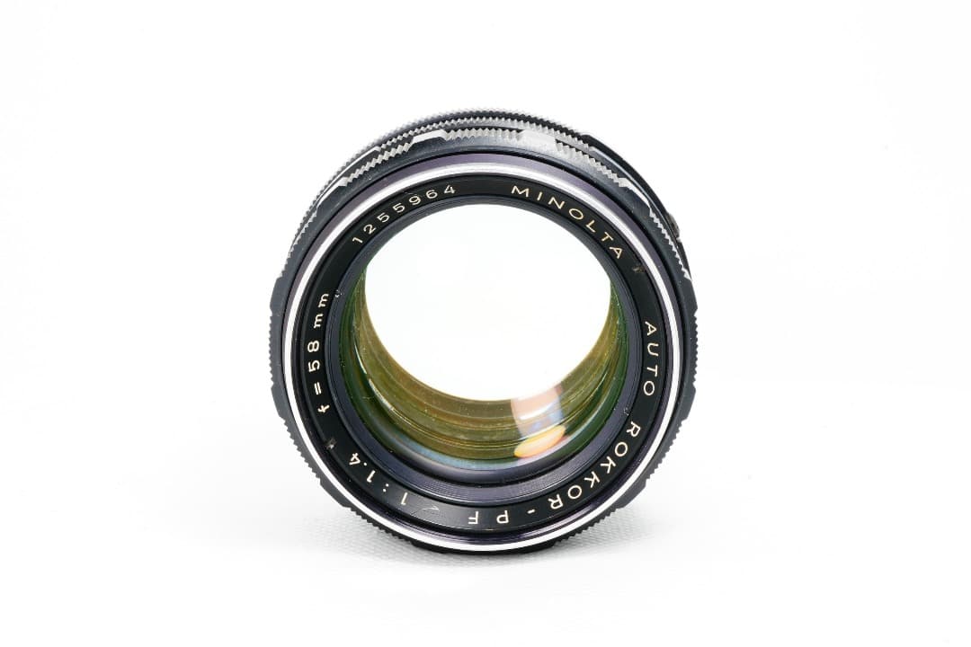 【バブルボケ】ミノルタ Auto-Rokkor-PF 58mm F1.4 125
