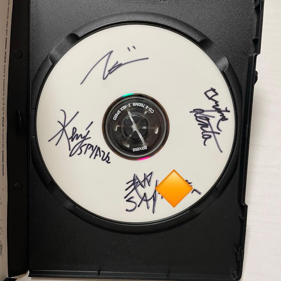 SPYAIR I'LL BE THERE CD サイン入り レア 貴重 - メルカリ
