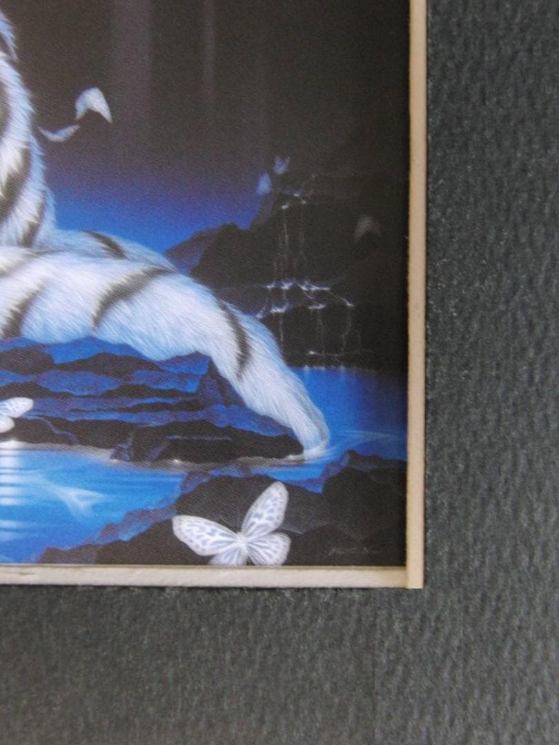 西野健太郎、【母と子】、希少な額装用画集より、状態良好、新品額装付