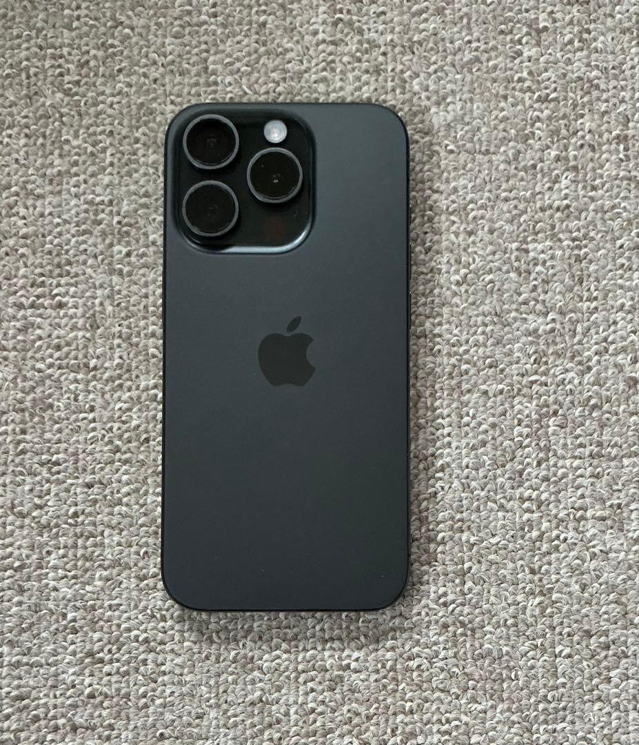 Apple iPhone15Pro 128GB ブラックチタニウム