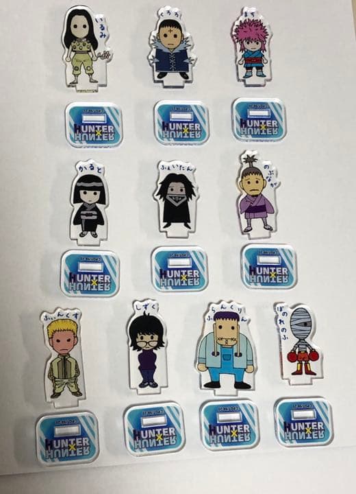 激レア 】ハンターハンター アクリルminiフィギュア 第2弾 21種 コンプ