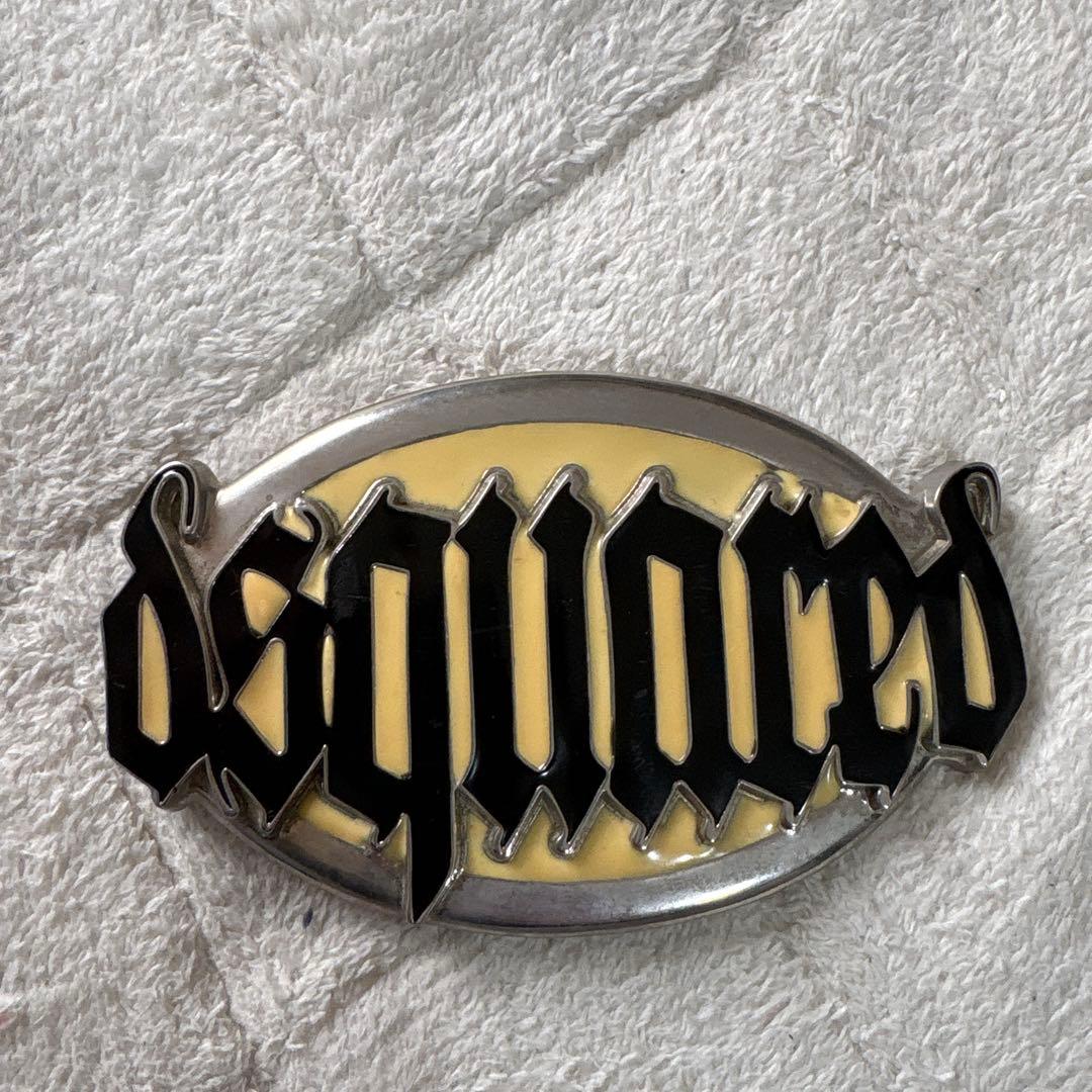 Bamiki ！dsquared2 ロゴプレート ベルトバックル DSQUARED2（ディースクエアード） ベルト Icon Plaque Leather Belt