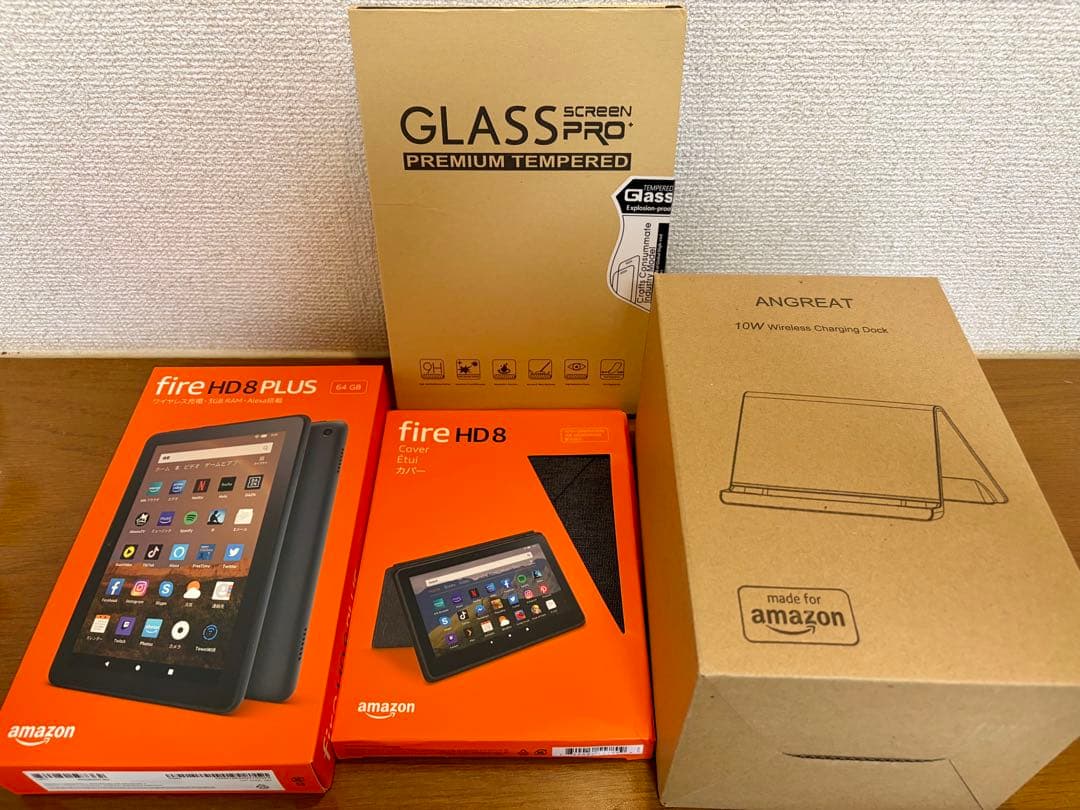 【新品未使用】Amazon Fire HD 8Plus (第10世代) 64GB amazon（アマゾン） Fire HD 8 Plus タブレット 64GB グレー (2022年