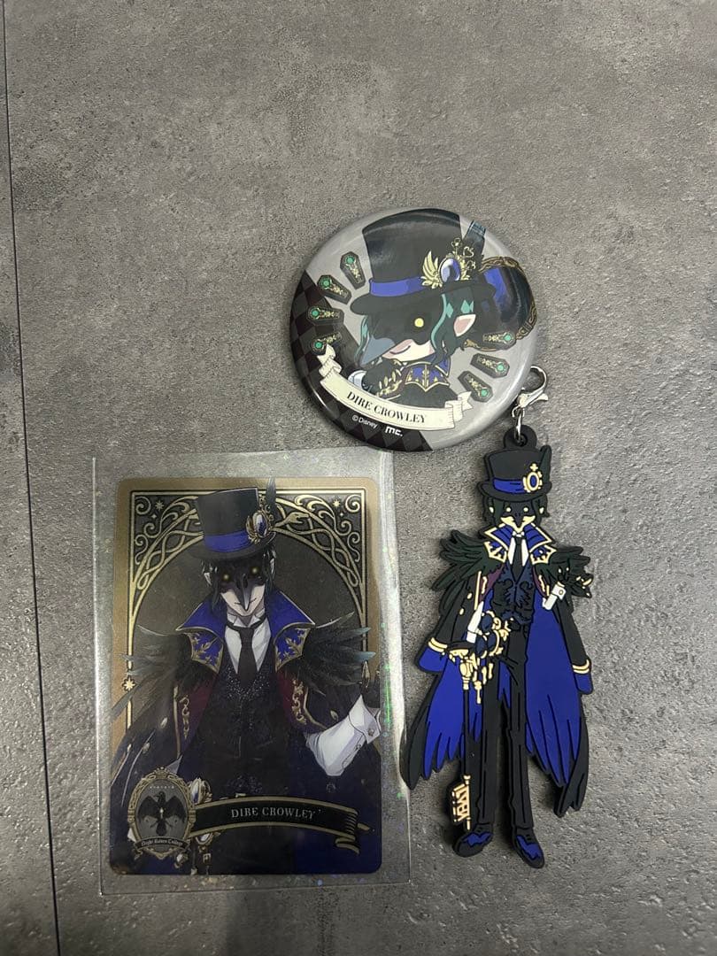 ツイステ 学園長 ディア・クロウリー グッズセット カード 缶バッジ