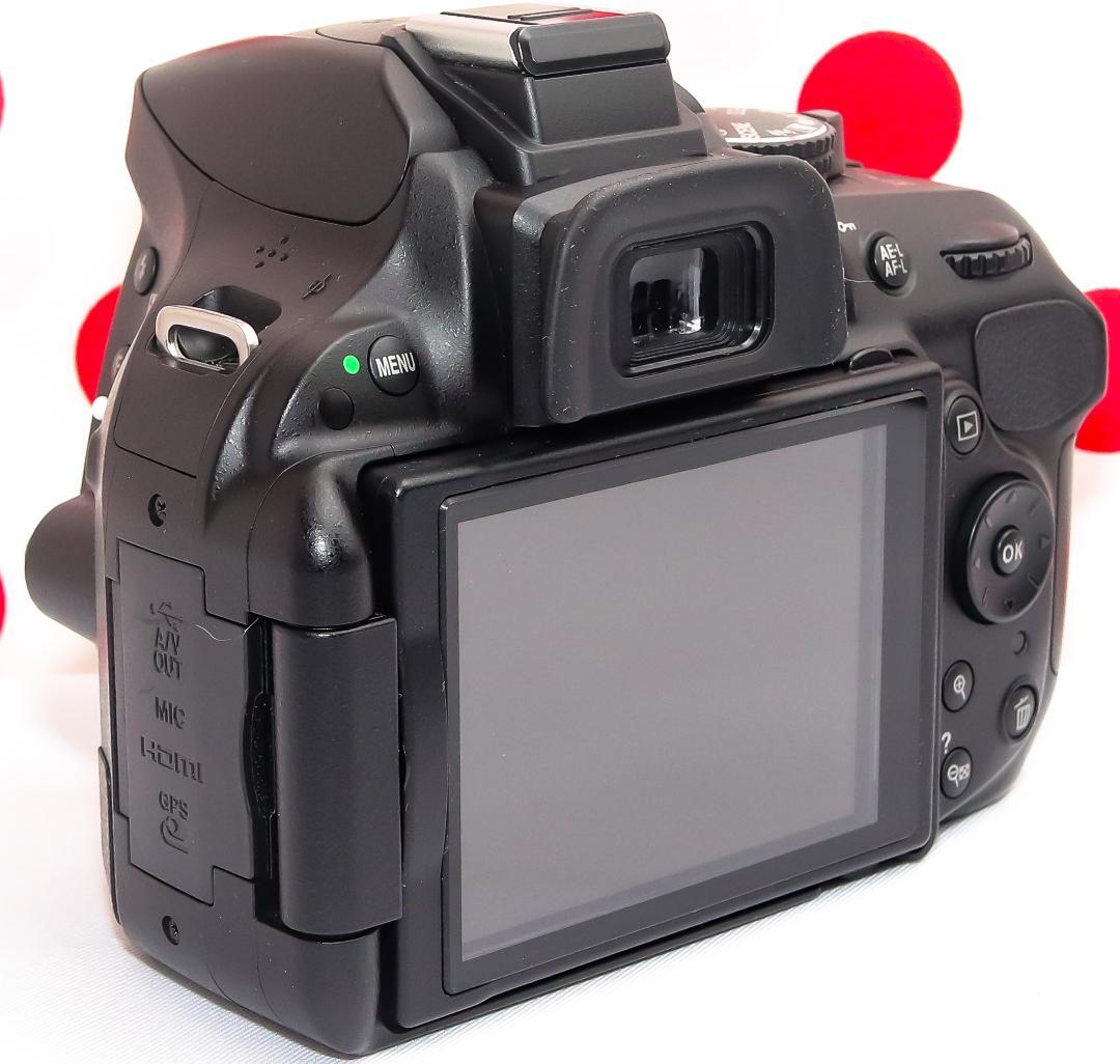 Nikon D5200❤スマホに転送❤高画質一眼レフ❤動画撮影OK❤初心者の方へ