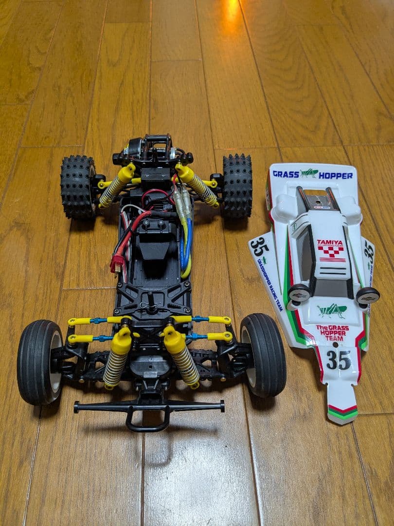 タミヤ タムテックギアグラスホッパーミニ リフェバッテリー付 - メルカリ