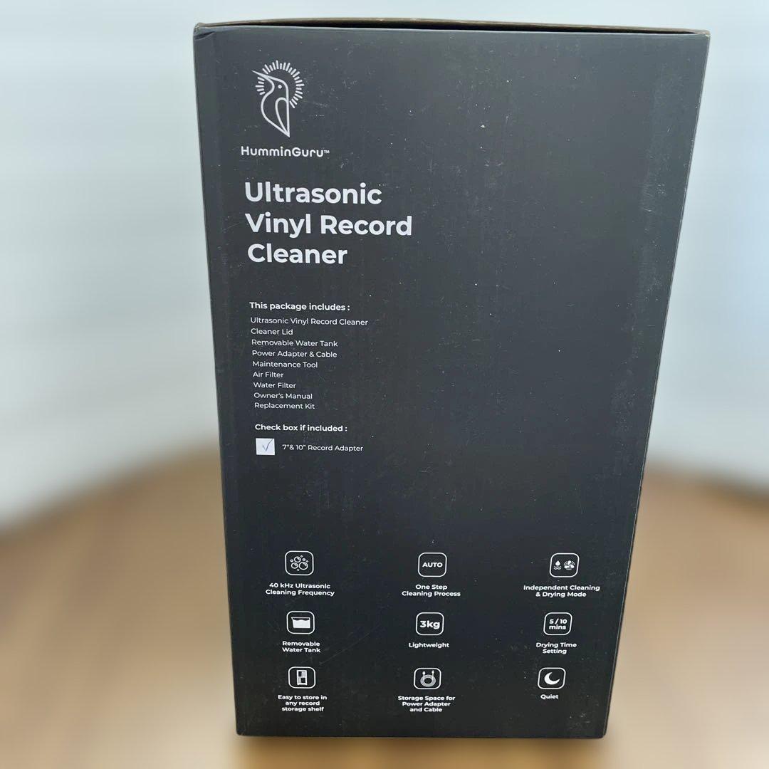 11156 超音波レコードクリーナー HumminGuru HG-01