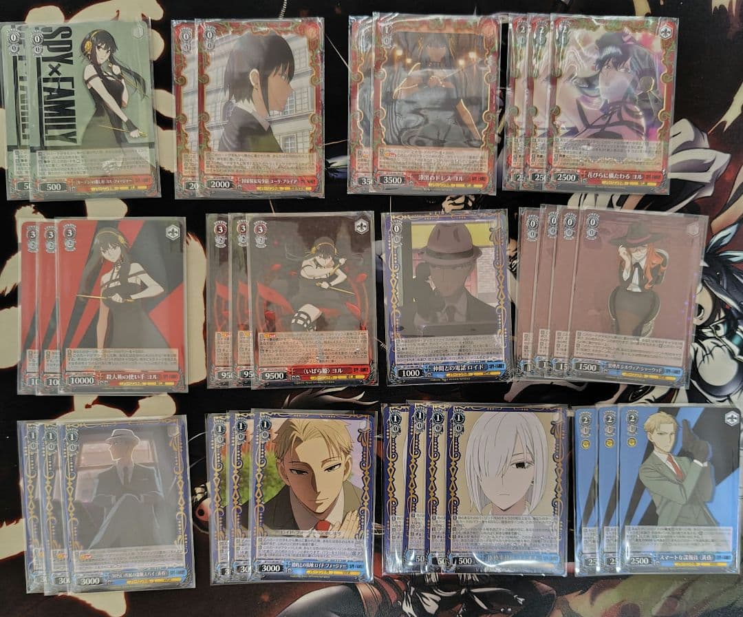 ヴァイスシュヴァルツ スパイファミリー デッキ パーツ まとめ売り