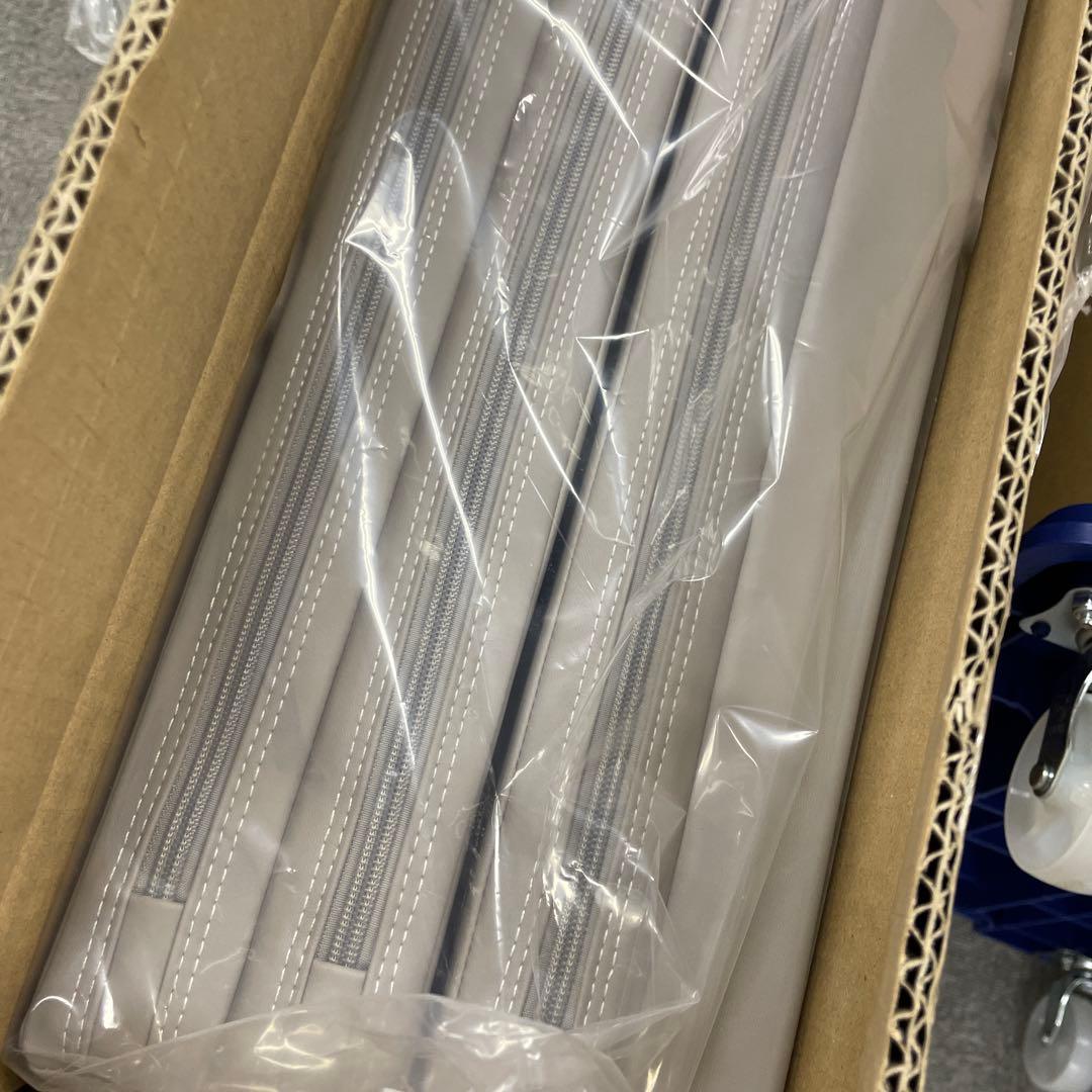 ちゃいなび　シームレスプレイマット　200×140cm　グレー　①　防音