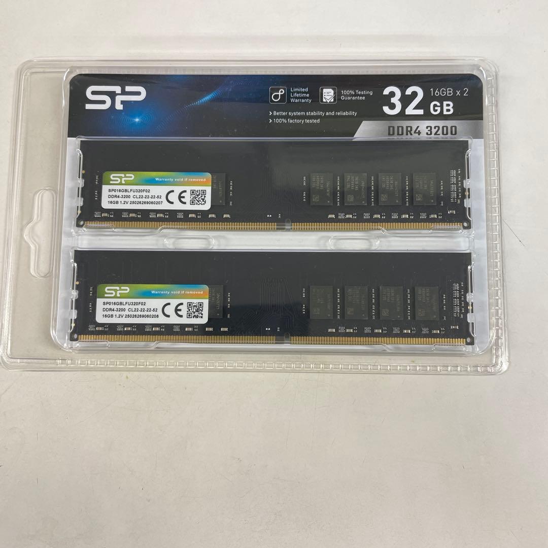 ◇D202新品メモリ シリコンパワー DDR4 3200 32GB 16GB×2