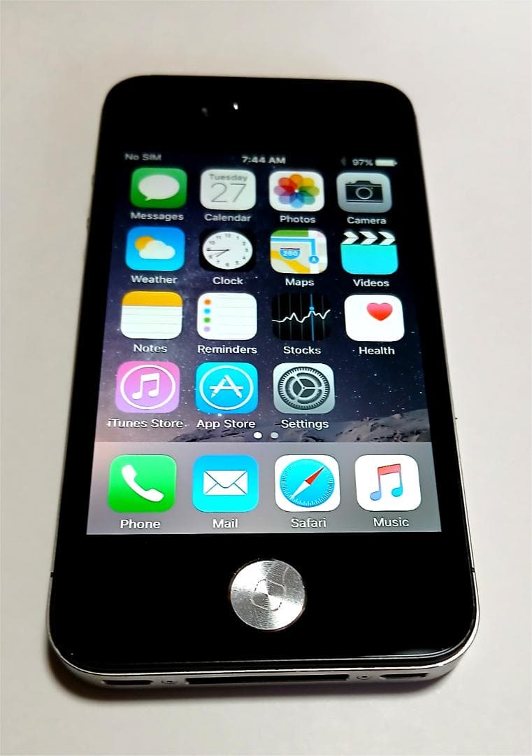 Softbank iPhone 4s ブラック - 非常に良い状態 MD235J - メルカリ