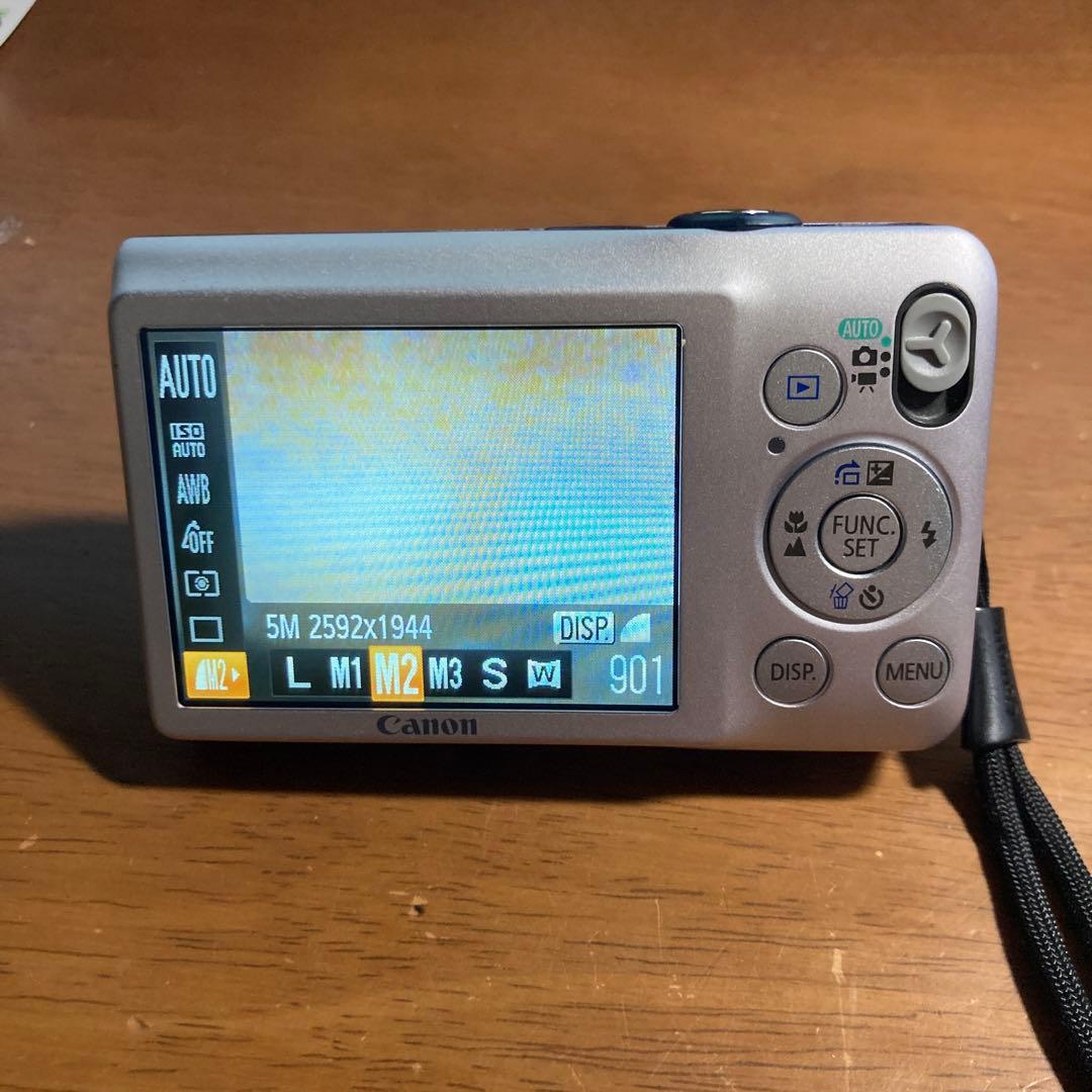 Canon IXY デジタルカメラ 本体とバッテリーチャージャー