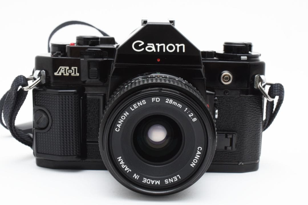 ◆美品 豪華！Canon A-1+New FD 28mm F2.8 フルセット
