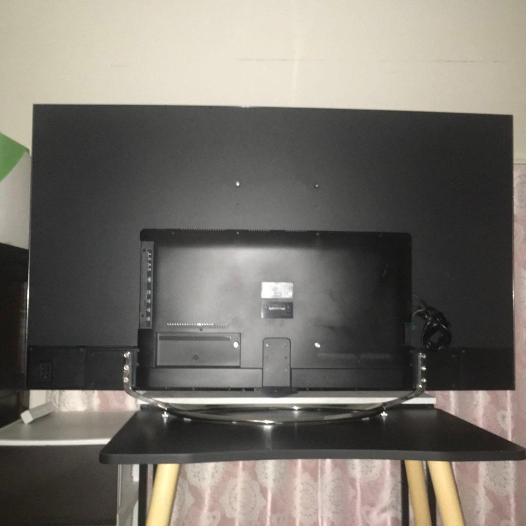 JAPANNEXT 55インチ曲面大型モニター(リモコン付き)