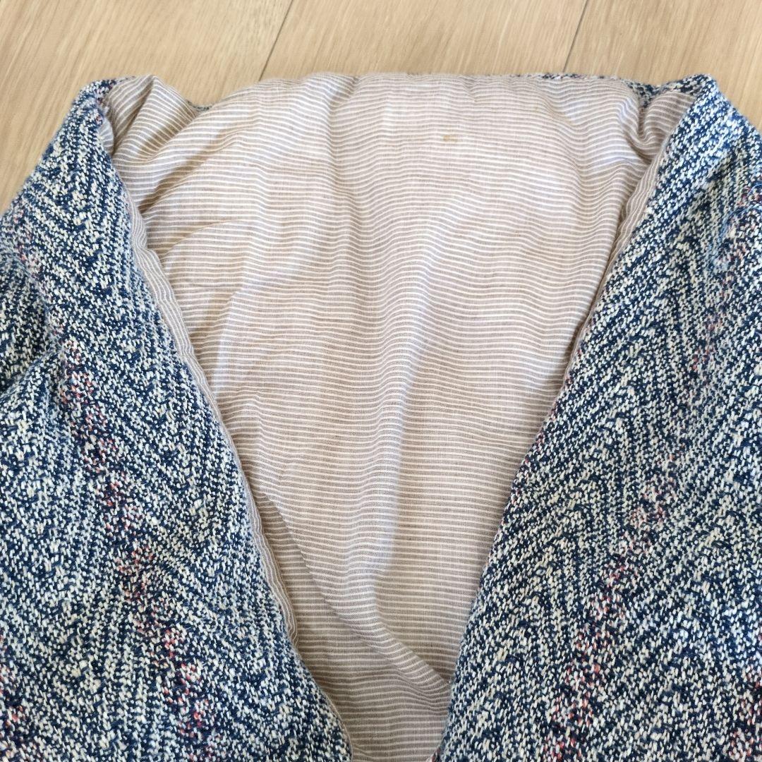 45R コットン ツイード ダウン ストール ポンチョ - メルカリ