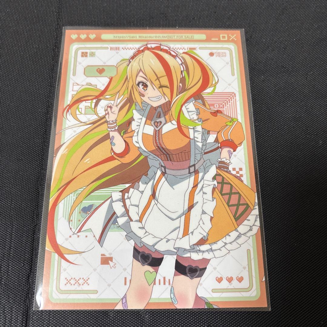 ゾンビランドサガ ジャージメイド 購入特典 ポストカード 二階堂サキ