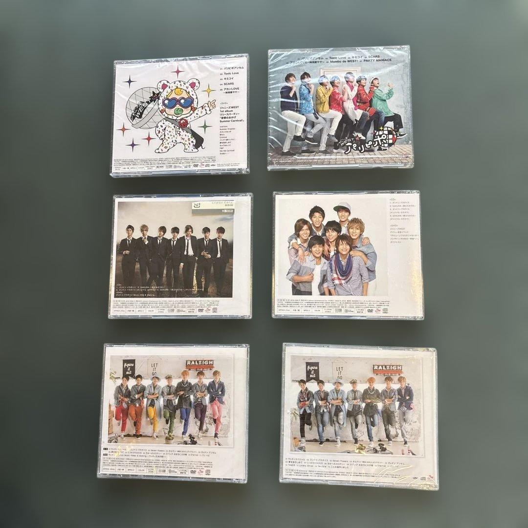 WEST. CD シングル・アルバム まとめ売り - メルカリ