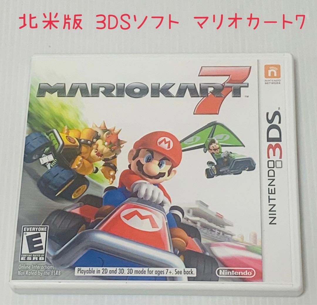 北米版 3DSソフト マリオカート7 MARIOKART Nintendo - メルカリ