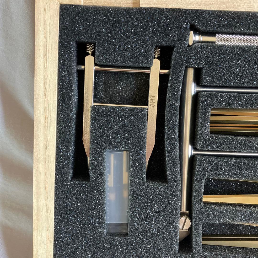 JHT カメラ工具セット 木製ケース付き
