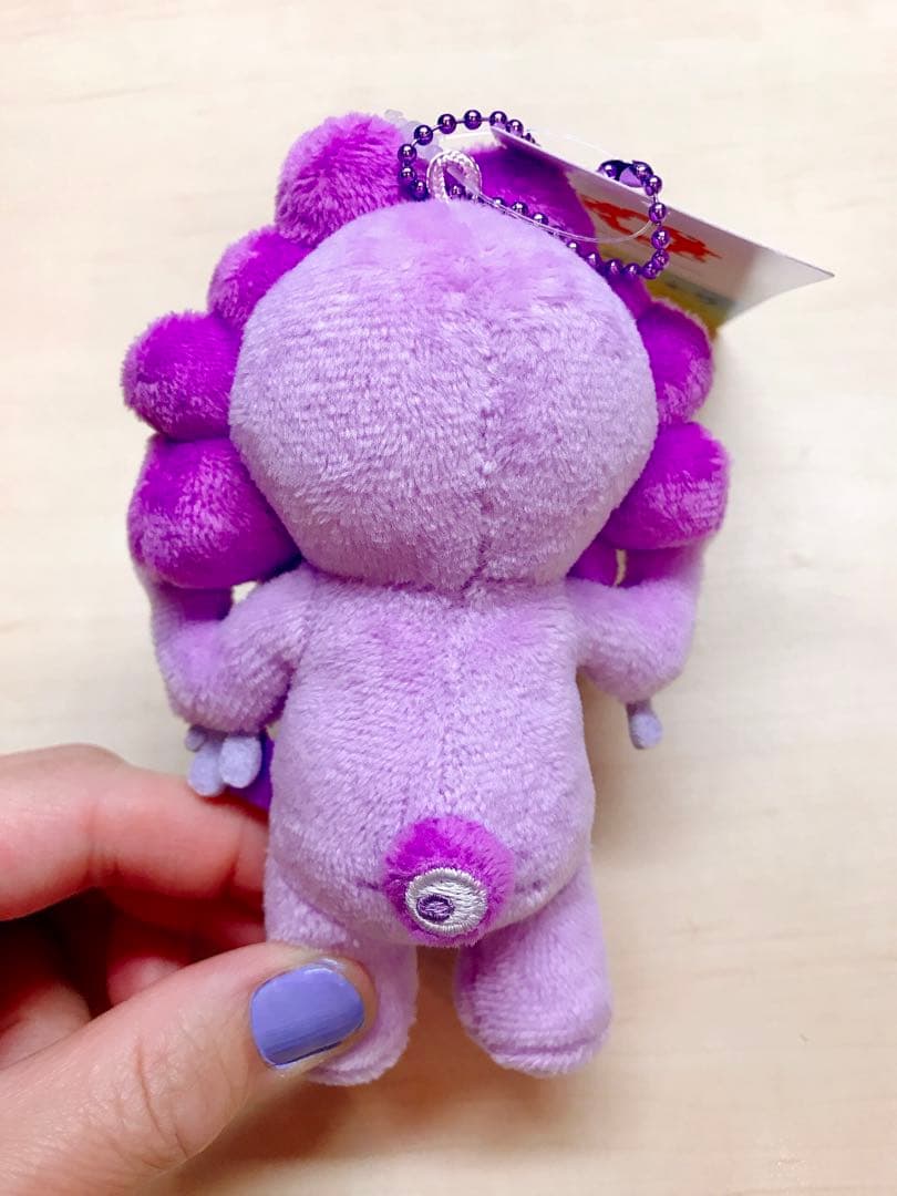 紫 ミャクミャク 推しカラー ボールチェーン マスコット パープル 万博