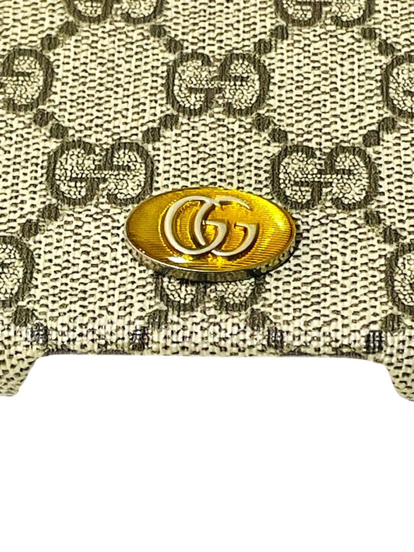 極美品☆グッチ モバイルケース GG シマ iPhone13 Pro - メルカリ