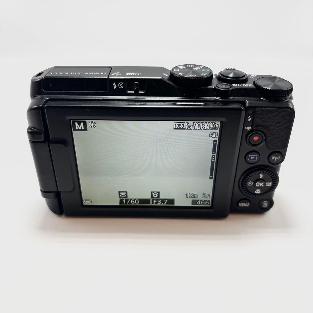 【週末限定値下げ】【美品】Nikon COOLPIX S9900 ブラック