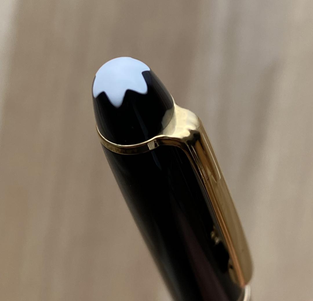 美品 モンブラン 116 モーツァルト ゴールドx黒 ボールペン 純正