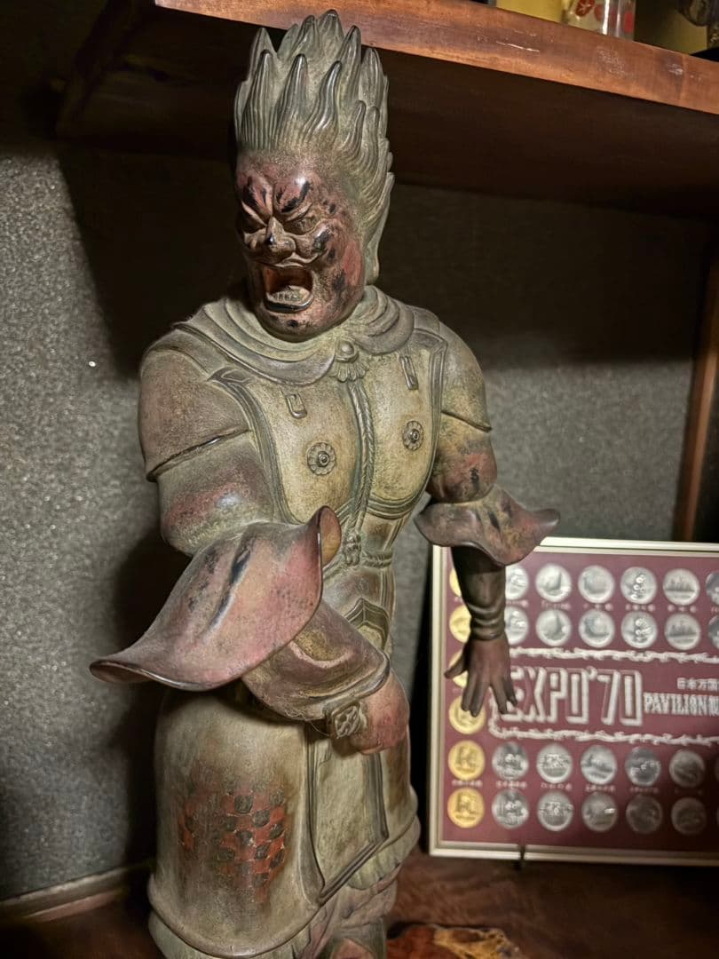 伐折羅像 銅像 薬師寺 骨董品 - メルカリ