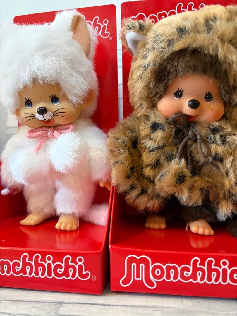 【海外限定】モンチッチ　レオパード　ネコ　セット 海外限定】モンチッチ レオパード ネコ セット - メルカリ