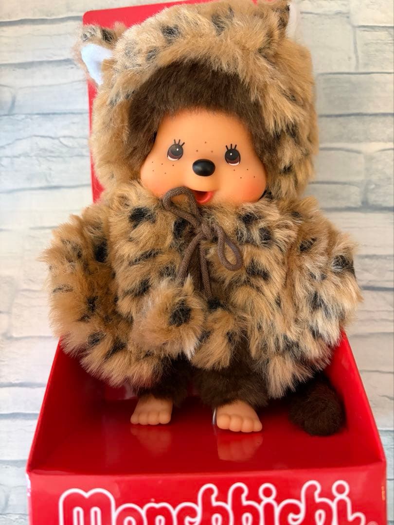 海外限定】モンチッチ レオパード ネコ セット - メルカリ