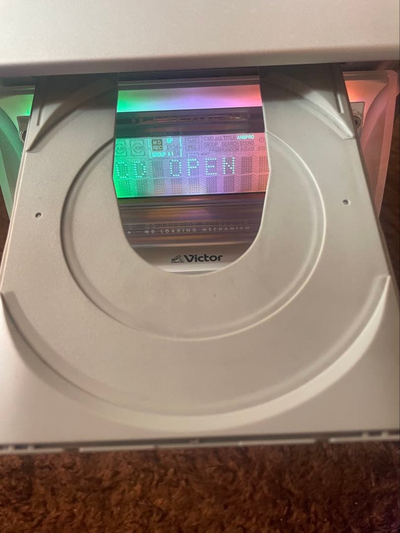 MD コンポ　ビクター　victor UX-Z7MD UX-KZ8MD 平成