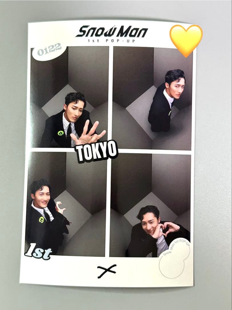 SnowMan スノーマン ポップアップ 東京 プリクラ 岩本照 - メルカリ