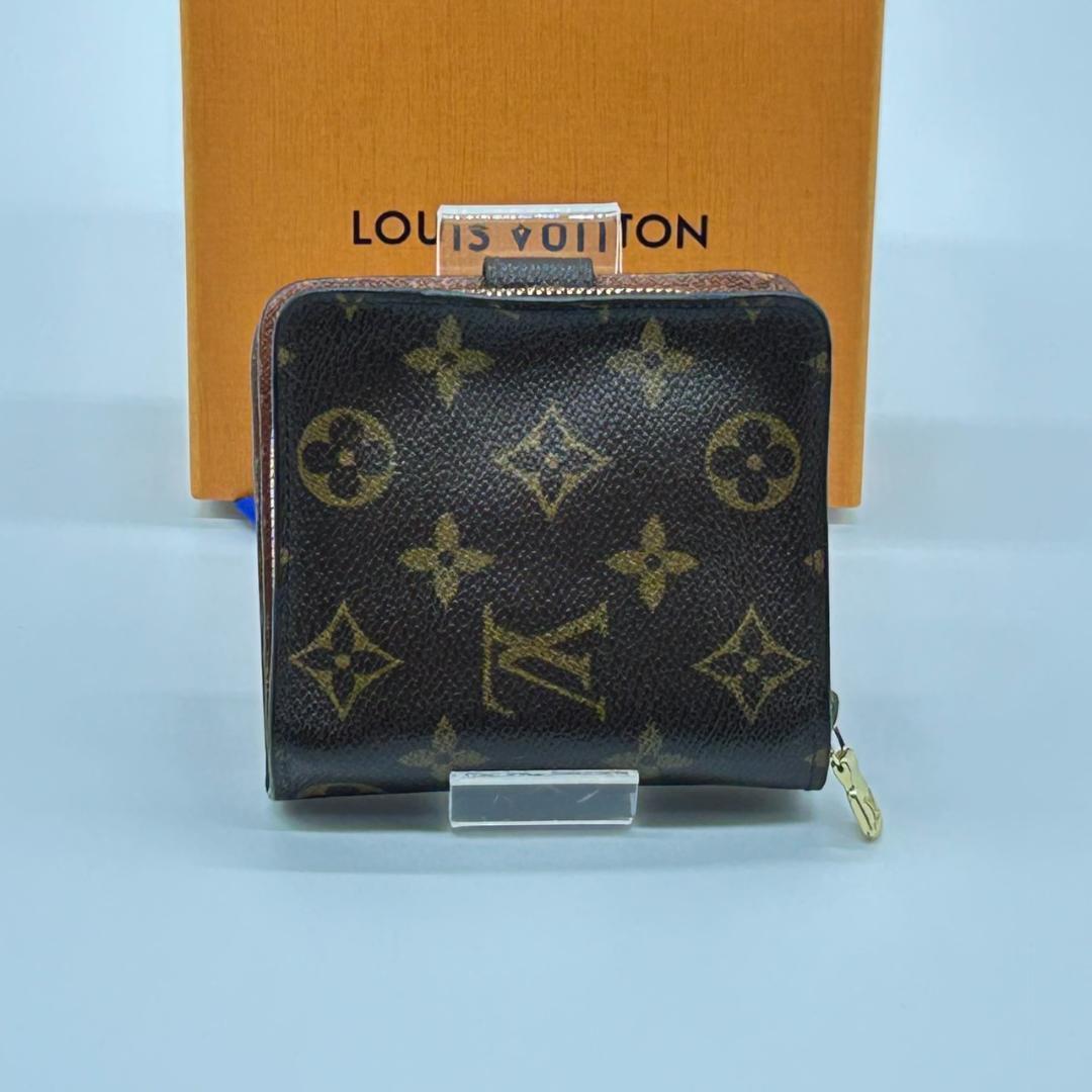 ルイヴィトン モノグラム 二つ折り財布 コンパクトジップ - メルカリ