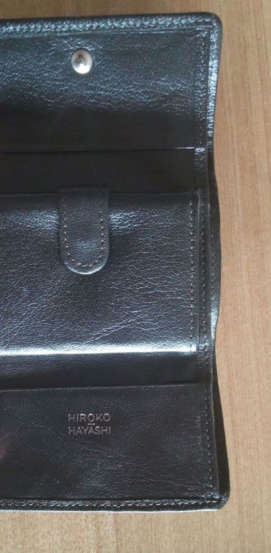 HIROKO HAYASHI ジラソーレ ミニ財布 コンパクト ブラック - メルカリ