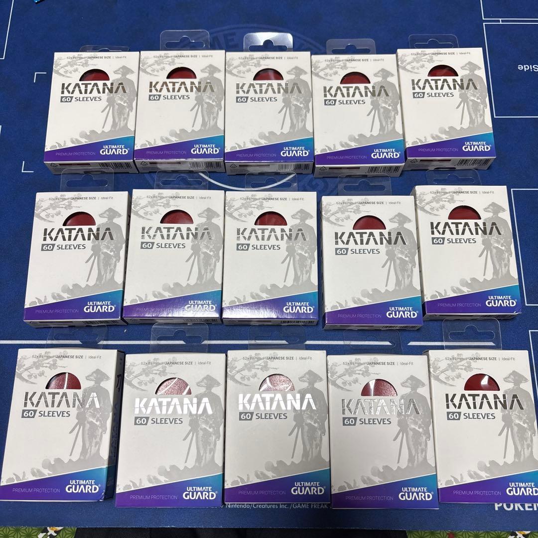 KATANA 60スリーブ 15パックセット アルティメットガード（ULTIMATE GUARD） KATANAスリーブ ジャパニーズ