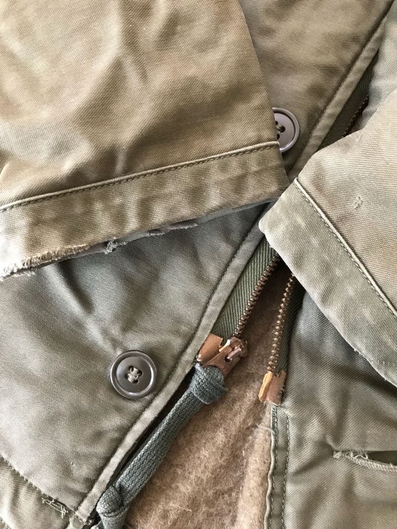 60s U.S.NAVY A-2 デッキ ジャケット 初期 SMALL 1962